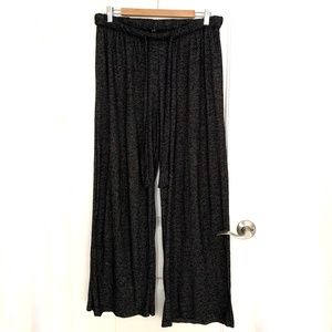 Out From Under black wide leg lounge pants